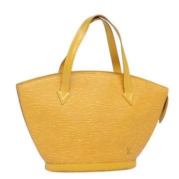 LOUIS VUITTON Epi Saint Jacques Hand Bag Yellow M52279 LV Auth 82426