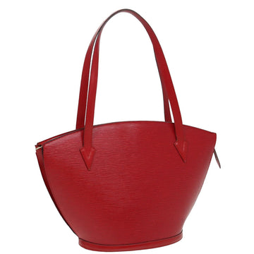 LOUIS VUITTON Epi Saint Jacques Shopping Shoulder Bag Red M52277 LV Auth 82443