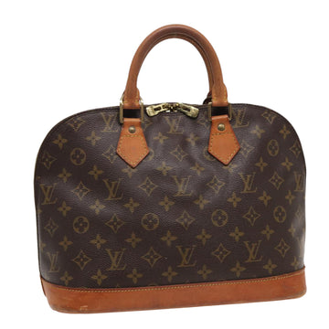 LOUIS VUITTON Monogram Alma Hand Bag M51130 LV Auth 82449