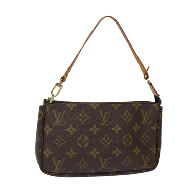 LOUIS VUITTON Monogram Pochette Accessoires Pouch M51980 LV Auth 82468