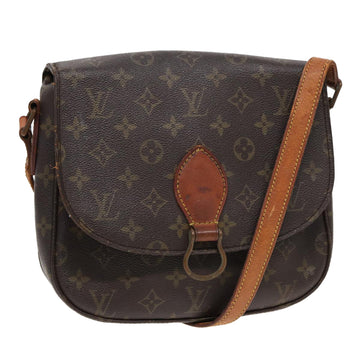 LOUIS VUITTON Monogram Saint Cloud GM Shoulder Bag M51242 LV Auth 82497