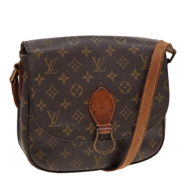 LOUIS VUITTON Monogram Saint Cloud GM Shoulder Bag M51242 LV Auth 82498