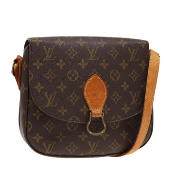 LOUIS VUITTON Monogram Saint Cloud GM Shoulder Bag M51242 LV Auth 82499