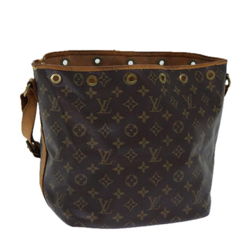 LOUIS VUITTON Monogram Petit Noe Shoulder Bag M42226 LV Auth 82522