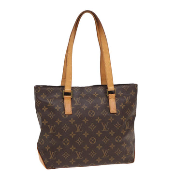 LOUIS VUITTON Monogram Cabas Piano Tote Bag M51148 LV Auth 82531