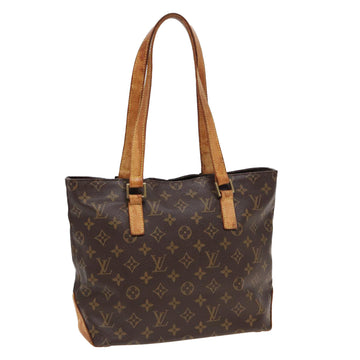 LOUIS VUITTON Monogram Cabas Piano Tote Bag M51148 LV Auth 82532