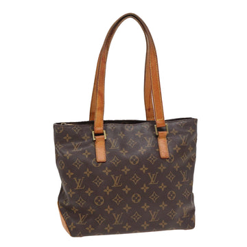 LOUIS VUITTON Monogram Cabas Piano Tote Bag M51148 LV Auth 82534