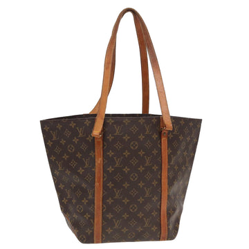 LOUIS VUITTON Monogram Sac Shopping Tote Bag M51108 LV Auth 82540