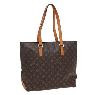 LOUIS VUITTON Monogram Cabas Mezzo Tote Bag M51151 LV Auth 82543