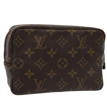 LOUIS VUITTON Monogram Trousse Toilette 18 Pouch M47526 LV Auth 82586