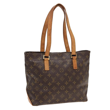 LOUIS VUITTON Monogram Cabas Piano Tote Bag M51148 LV Auth 82646