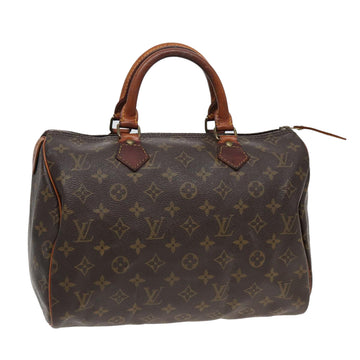 LOUIS VUITTON Monogram Speedy 30 Hand Bag M41526 LV Auth 82650