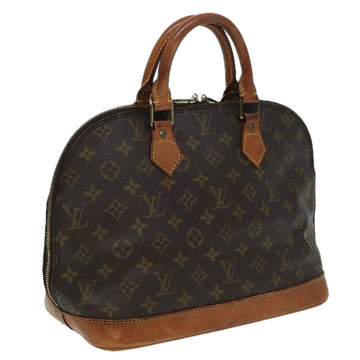 LOUIS VUITTON Monogram Alma Hand Bag M51130 LV Auth 82659