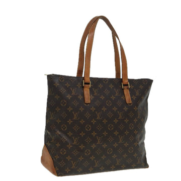 LOUIS VUITTON Monogram Cabas Mezzo Tote Bag M51151 LV Auth 82671