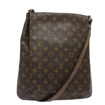 LOUIS VUITTON Monogram Musette Shoulder Bag M51256 LV Auth 82679