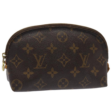 LOUIS VUITTON Monogram Pochette Cosmetic PM Cosmetic Pouch M47515 LV Auth 82720