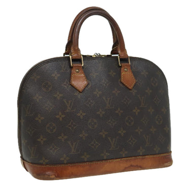 LOUIS VUITTON Monogram Alma Hand Bag M51130 LV Auth 82776