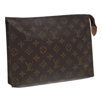 LOUIS VUITTON Monogram Poche Toilette 26 Pouch M47542 LV Auth 82916