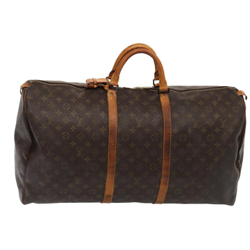 LOUIS VUITTON Monogram Keepall 60 Boston Bag M41422 LV Auth 82923