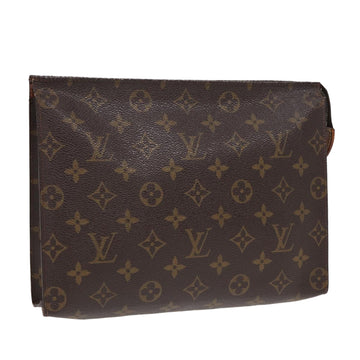 LOUIS VUITTON Monogram Poche Toilette 26 Pouch M47542 LV Auth 82952