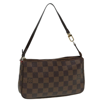 LOUIS VUITTON Damier Ebene Pochette Accessoires Pouch N41206 LV Auth 82959