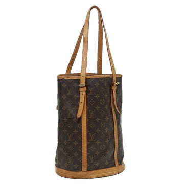 LOUIS VUITTON Monogram Bucket GM Shoulder Bag M42236 LV Auth 82970