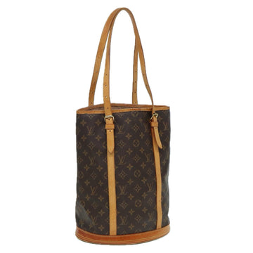 LOUIS VUITTON Monogram Bucket GM Shoulder Bag M42236 LV Auth 82972