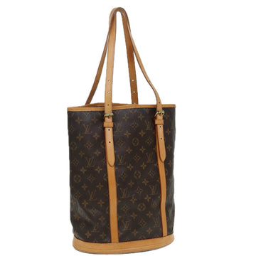 LOUIS VUITTON Monogram Bucket GM Shoulder Bag M42236 LV Auth 82974