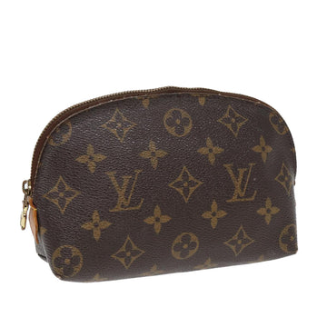 LOUIS VUITTON Monogram Pochette Cosmetic PM Cosmetic Pouch M47515 LV Auth 82979