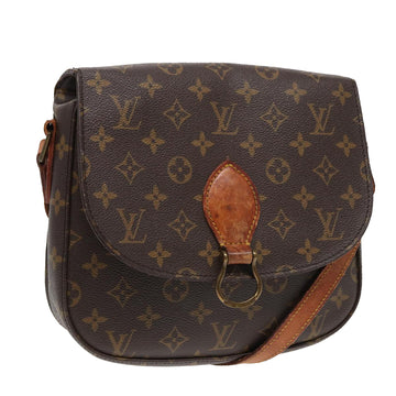 LOUIS VUITTON Monogram Saint Cloud GM Shoulder Bag M51242 LV Auth 83011