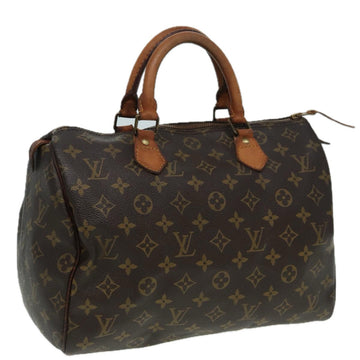 LOUIS VUITTON Monogram Speedy 30 Hand Bag M41526 LV Auth 83077