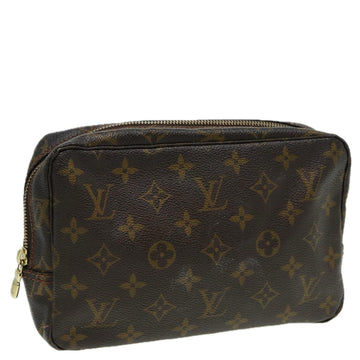 LOUIS VUITTON Monogram Trousse Toilette 23 Clutch Bag M47524 LV Auth 83085