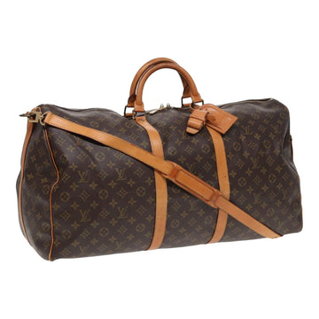 LOUIS VUITTON Monogram Keepall Bandouliere 60 Boston Bag M41412 LV Auth 83093