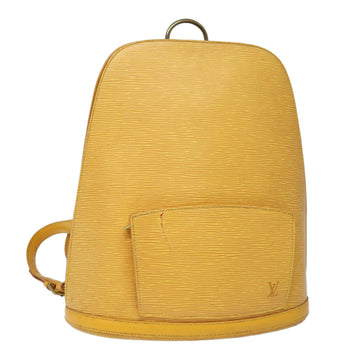 LOUIS VUITTON Epi Gobelins Backpack Yellow M52299 LV Auth 83124