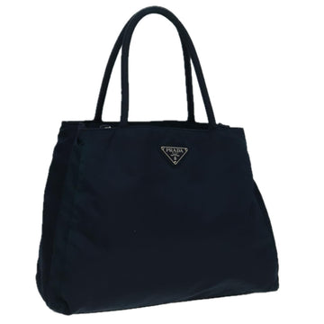 PRADA Hand Bag Nylon Navy Auth 83224