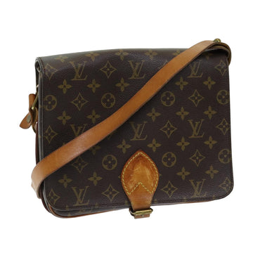 LOUIS VUITTON Monogram Cartouchiere GM Shoulder Bag M51252 LV Auth 83244