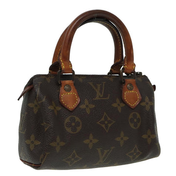 LOUIS VUITTON Monogram Mini Speedy Hand Bag Vintage M41534 LV Auth 83353