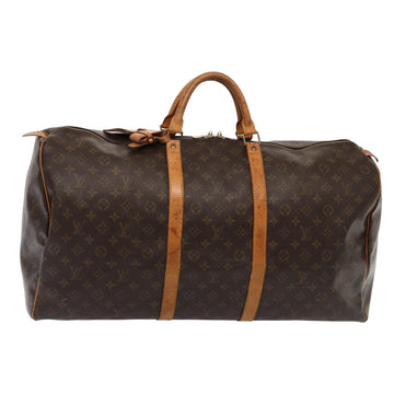 LOUIS VUITTON Monogram Keepall 60 Boston Bag M41422 LV Auth 83414