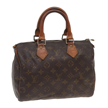 LOUIS VUITTON Monogram Speedy 25 Hand Bag M41528 LV Auth 83442