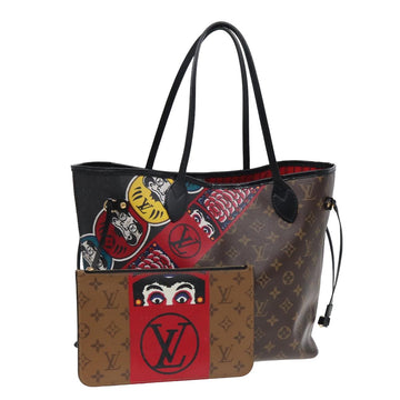 LOUIS VUITTON Monogram Yamamoto Hirosai Neverfull MM Tote Bag M43499 Auth 83570A