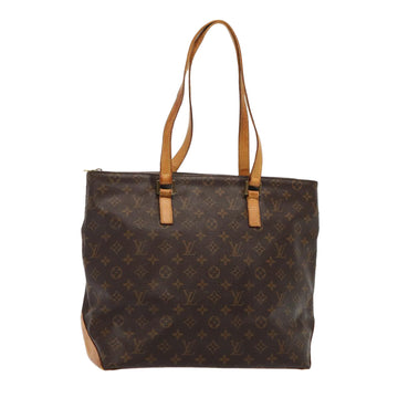 LOUIS VUITTON Monogram Cabas Mezzo Tote Bag M51151 LV Auth 83571