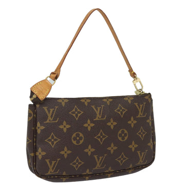 LOUIS VUITTON Monogram Pochette Accessoires Pouch M51980 LV Auth 83600