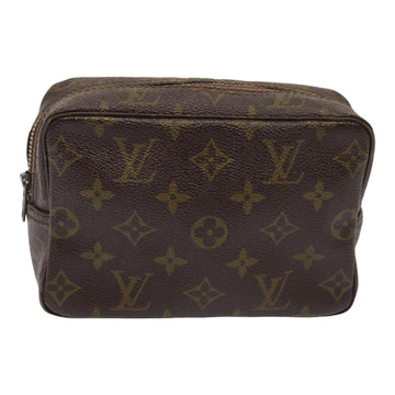 LOUIS VUITTON Monogram Trousse Toilette 18 Pouch M47526 LV Auth 83601