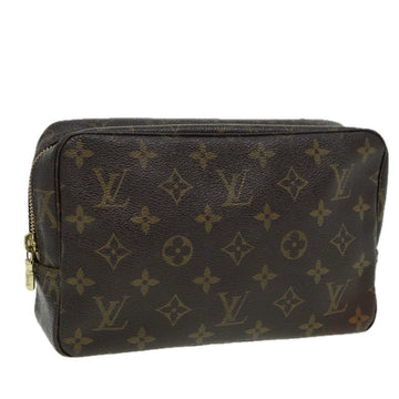 LOUIS VUITTON Monogram Trousse Toilette 23 Clutch Bag M47524 LV Auth 83779