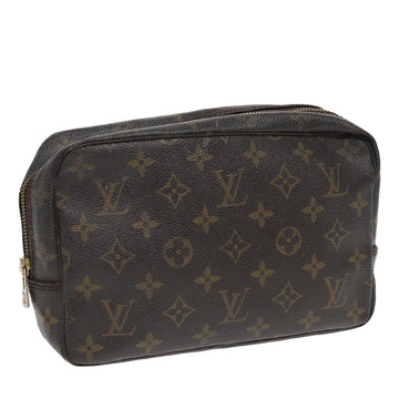 LOUIS VUITTON Monogram Trousse Toilette 23 Clutch Bag M47524 LV Auth 83780