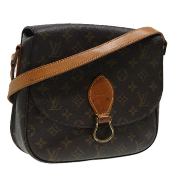 LOUIS VUITTON Monogram Saint Cloud GM Shoulder Bag M51242 LV Auth 83785