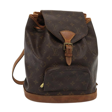 LOUIS VUITTON Monogram Montsouris MM Backpack M51136 LV Auth 83795