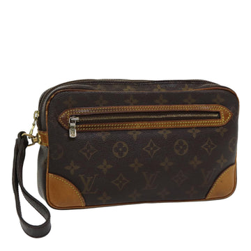 LOUIS VUITTON Monogram Marly Dragonne GM Clutch Bag M51825 LV Auth 83827