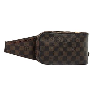 LOUIS VUITTON Damier Ebene Geronimos Shoulder Bag N51994 LV Auth 83855