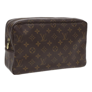 LOUIS VUITTON Monogram Trousse Toilette 28 Clutch Bag M47522 LV Auth 83859